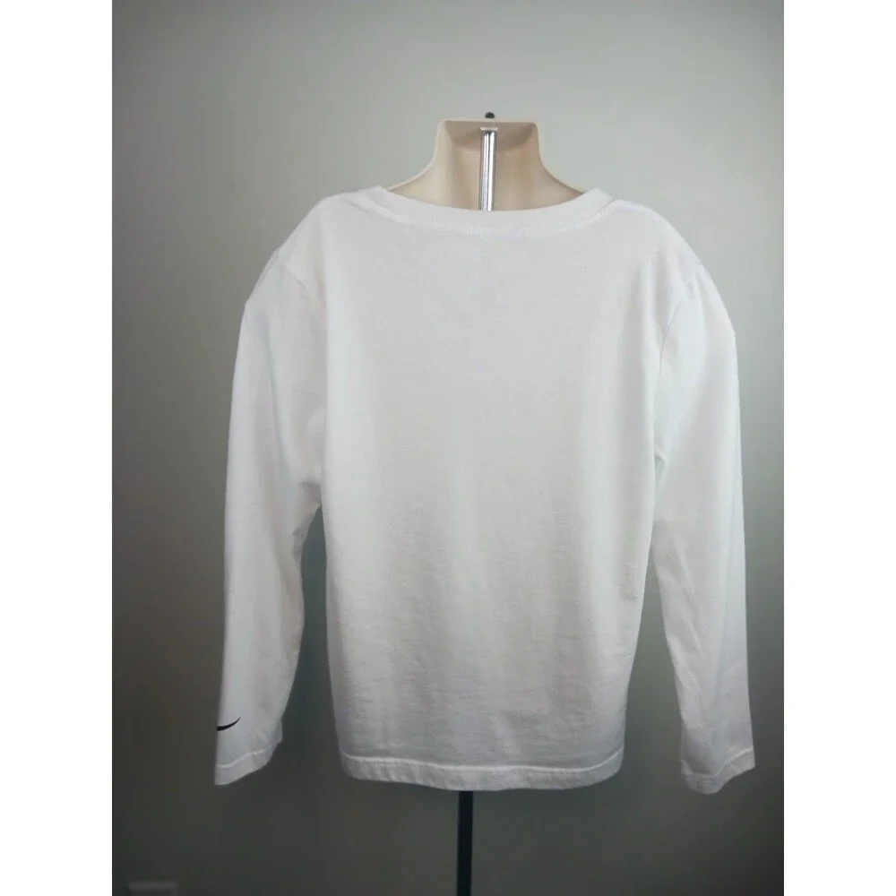 Nike 3BRAND by Russell Wilson Boys Sz.Small (8-10) White Long Sleeve T-Shirt